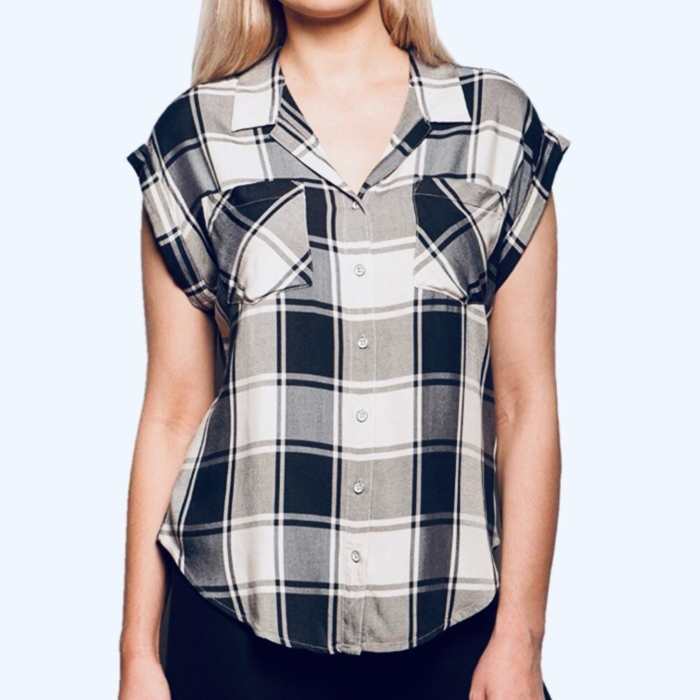 Jachs girlfriend plaid shirt